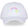 Kids Tennis Camper Hat, Pastel Rainbow - Hats - 1 - thumbnail