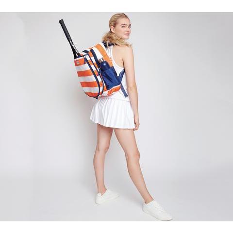 Crush Game On Tennis Backpack, Orange - Backpacks - 2