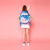 Big Love Tennis Backpack, Blue and Pink Tie Dye - Backpacks - 2
