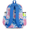 Big Love Tennis Backpack, Blue and Pink Tie Dye - Backpacks - 3
