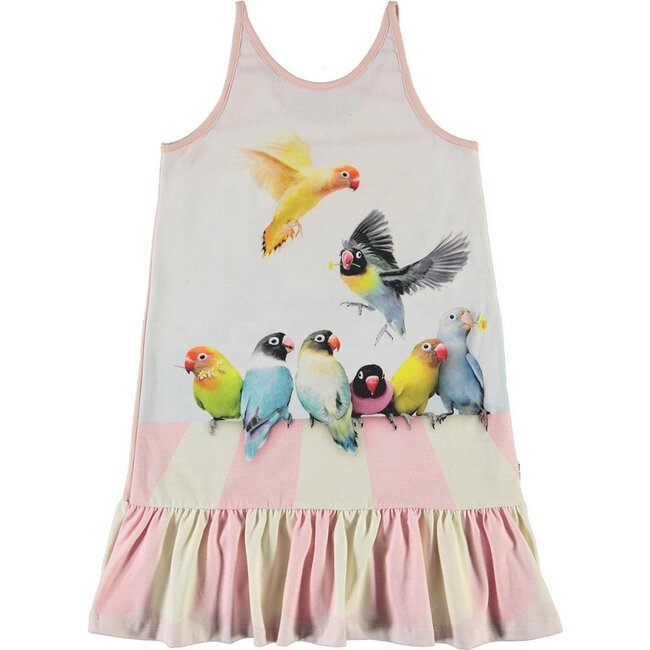 Love Birds Dress, Pink