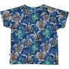 Mini Turtles T-Shirt, Blue - Tees - 2 - thumbnail