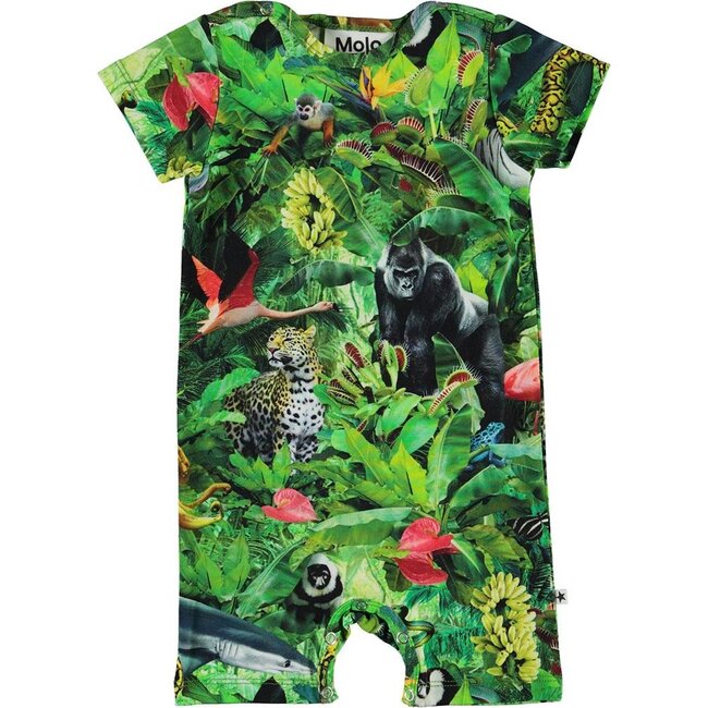 Fantasy Jungle Bodysuits, Green - Bodysuits - 1
