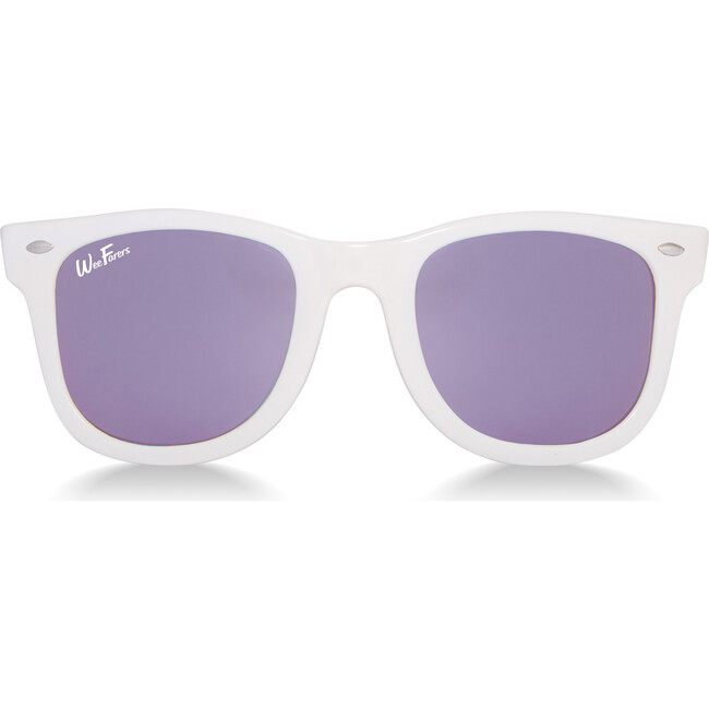 WeeFarers® Polarized Sunglasses, White with Purple