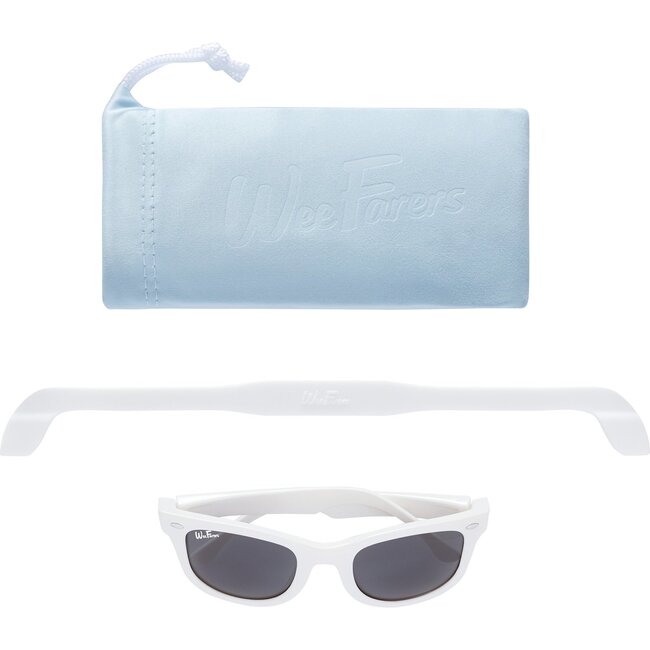 WeeFarers® Polarized Sunglasses, White - Sunglasses - 4