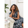 Women's Ruby Dress, Pansy Print - Dresses - 2