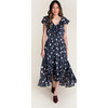Women's Ruby Dress, Pansy Print - Dresses - 3