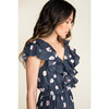 Women's Ruby Dress, Pansy Print - Dresses - 5