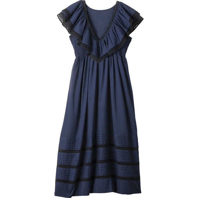 Women's Monica Dress, Midnight Navy - Dresses - 1