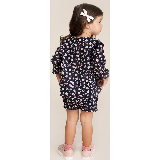 Melissa Top, Mini Pansy Print - Blouses - 4
