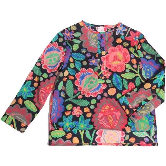 Classic Kurta Shirt, Mayto Floral - Tees - 1