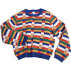 Samuel Intarsia Pullover, Cobalt Mix - Sweaters - 1 - thumbnail