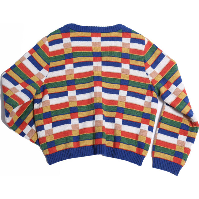 Samuel Intarsia Pullover, Cobalt Mix - Sweaters - 2