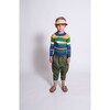 Noah Striped Pullover, Cobalt Mix - Sweaters - 3