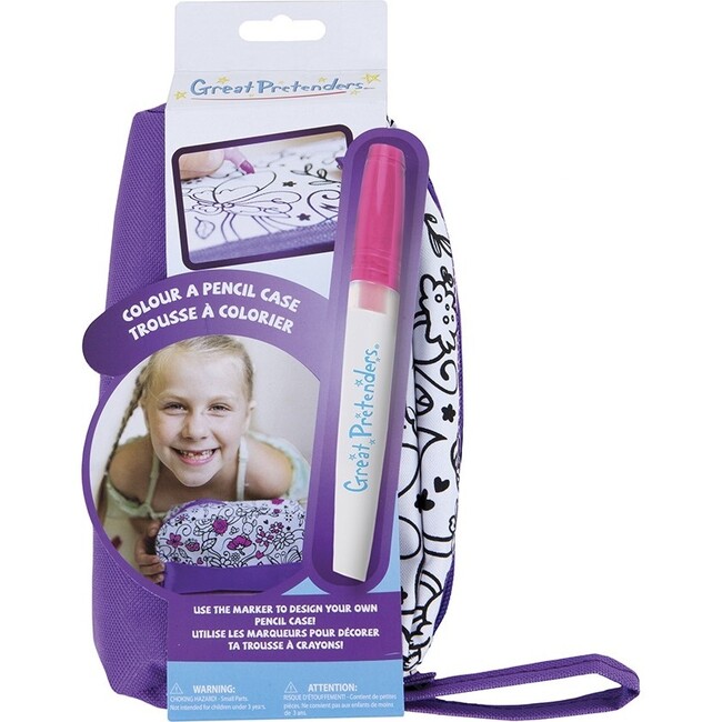Color-in Pencil Case Bundle with Markers - Arts & Crafts - 5