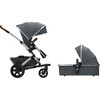 Geo2 Mono Complete Stroller Set, Gorgeous Grey - Single Strollers - 1 - thumbnail
