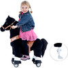 Black Horse with White Hoof, Small 2019 - Ride-On - 3