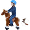 Brown Horse with White Hoof, Small 2019 - Ride-On - 3