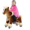 Brown Horse with Long Mane, Small - Ride-On - 2
