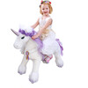 Unicorn with Purple Horn, Small - Ride-On - 2