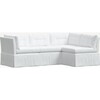 Octavia 4 Piece Sectional, Twill White - Sofas & Sectionals - 2