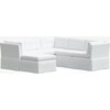 Octavia 6 Piece Sectional, Twill White - Sofas & Sectionals - 2 - thumbnail
