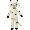 Zig Zag the Tiger Rattle, White/Black - Rattles - 1 - thumbnail