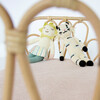 Zig Zag the Tiger Rattle, White/Black - Rattles - 4