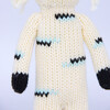 Zig Zag the Tiger Rattle, White/Black - Rattles - 5
