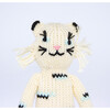 Zig Zag the Tiger Rattle, White/Black - Rattles - 6