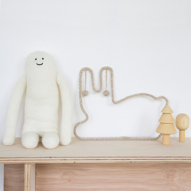 Rabbit Wall Hanging, Oatmeal - Wall Décor - 5