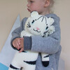 Zig Zag the Tiger Doll, White/Black - Plush - 7