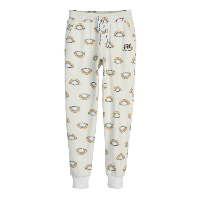 Lenny Sweatpant, Marshmallow Rainbow