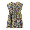 Zadie Poplin Dress, Yellow Iris Panther - Dresses - 3
