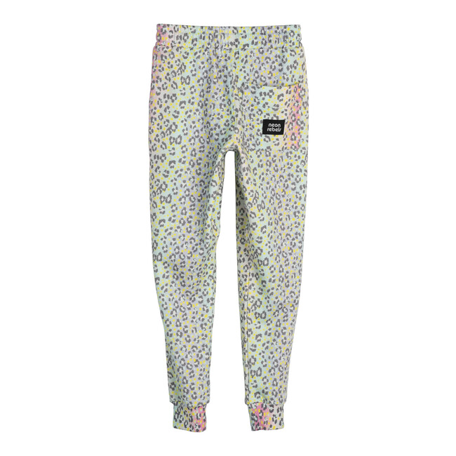 Lenny Sweatpant, Rainbow Ombre Leopard