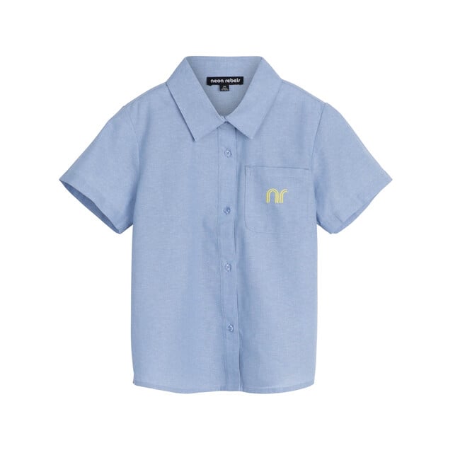 Billie Chambray Shirt, Chambray - Shirts - 1