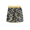 Axel Woven Short, Yellow Iris Panther - Shorts - 3