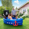Water Fun Pirate Boat Inflatable Kiddie Pool, 2020 - Pool Toys - 2