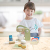 Little Chef Frankfurt Wooden Mixer Play Kitchen Accessories, Green - Play Food - 2 - thumbnail