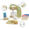 Little Chef Frankfurt Wooden Mixer Play Kitchen Accessories, Green - Play Food - 4 - thumbnail