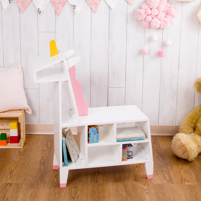 Zoo Kingdom Unicorn Play Animal Shelf - Bookcases - 2