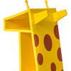 Zoo Kingdom Giraffe Play Animal Shelf - Bookcases - 4