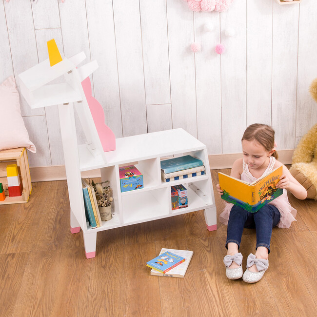 Zoo Kingdom Unicorn Play Animal Shelf - Bookcases - 5