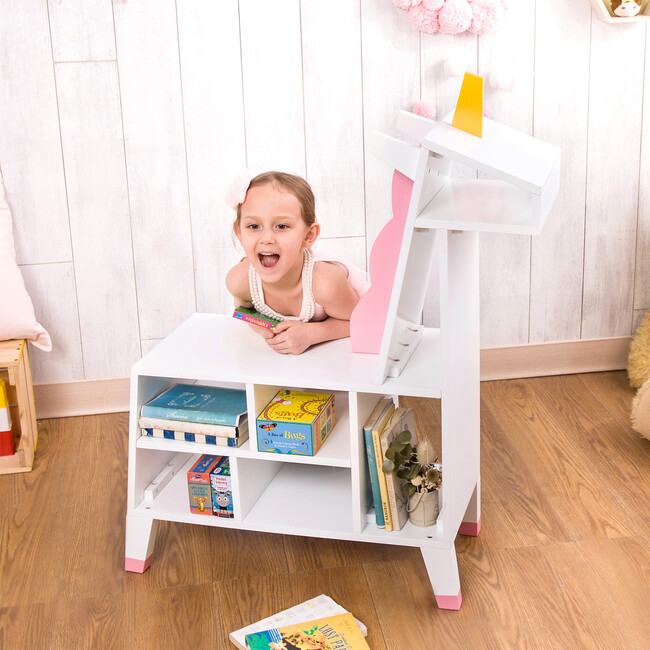 Zoo Kingdom Unicorn Play Animal Shelf - Bookcases - 6