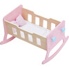 Modern Nordic Princess Baby Doll Cradle - Doll Accessories - 1 - thumbnail