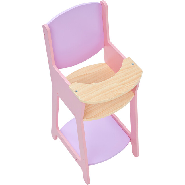 Modern Nordic Princess Baby Doll High Chair - Doll Accessories - 4
