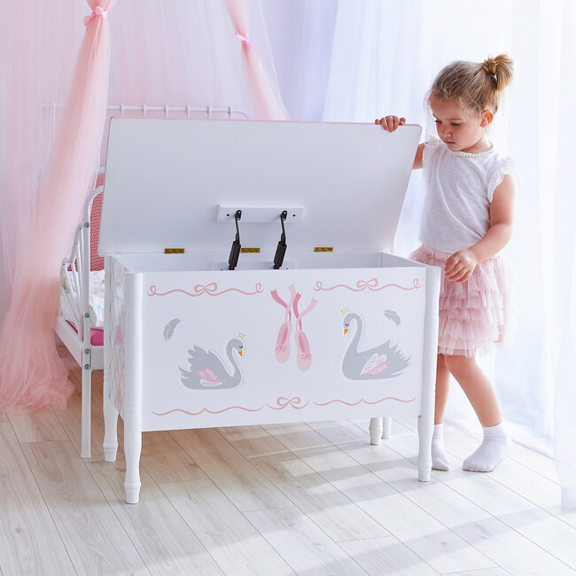 Swan Lake Toy Chest - Toychests - 4