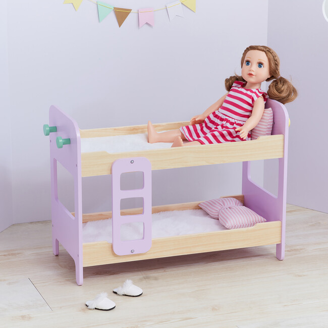 Modern Nordic Princess Doll Bunk Bed - Olivia's Little World by Teamson ...