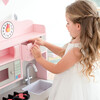 Little Chef Florence Classic Play Kitchen, Pink/Grey - Teamson Kids Play Kitchens | Maisonette