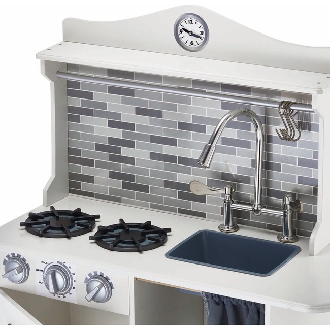 Little Chef Provence Retro Play Kitchen, White - Play Kitchens - 5